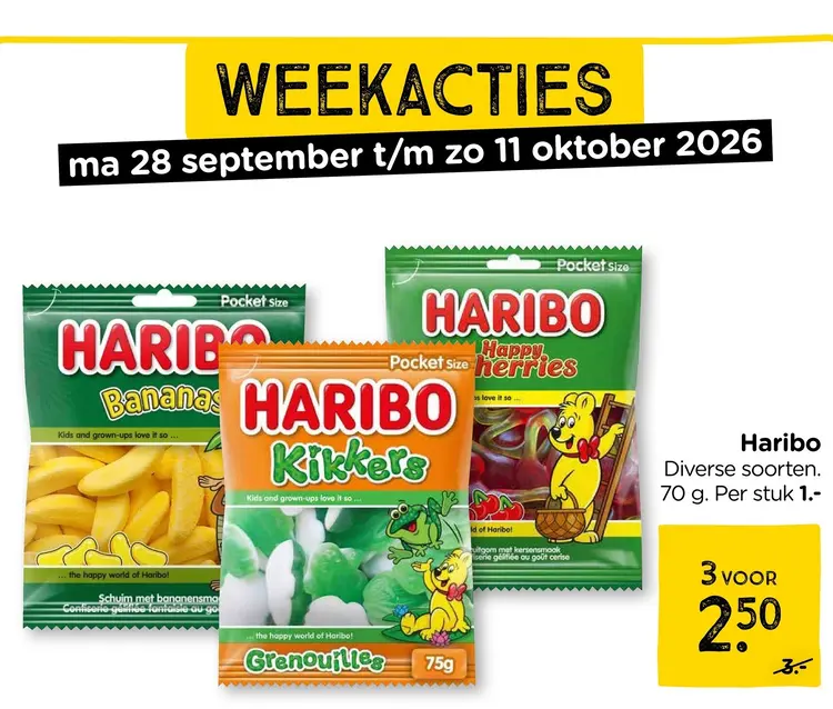 Aanbieding: Haribo