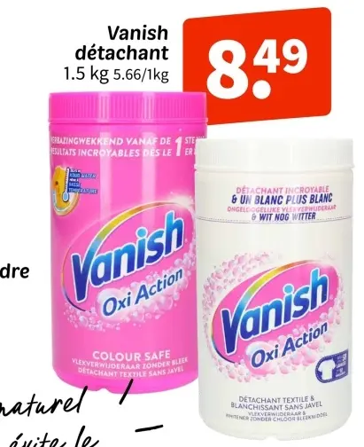 Offre: détachant