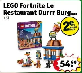 Offre: LEGO Fortnite Le Restaurant Durrr Burg...