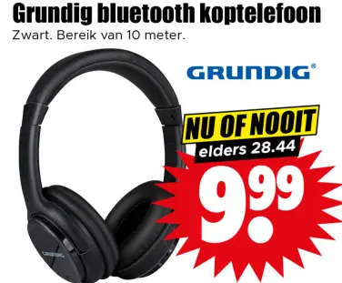 Aanbieding: Bluetooth koptelefoon