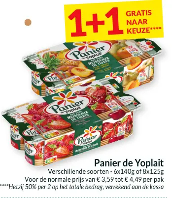 Promotie: Panier de Yoplait