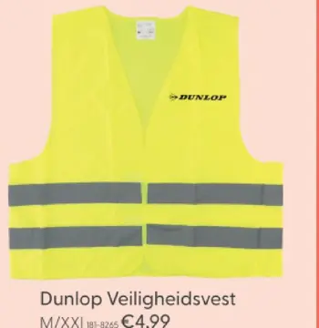 Aanbieding: Dunlop Veiligheidsvest