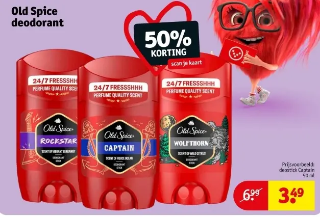 Aanbieding: Old Spice deodorant