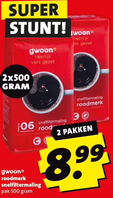 Aanbieding: Roodmerk snelfiltermaling