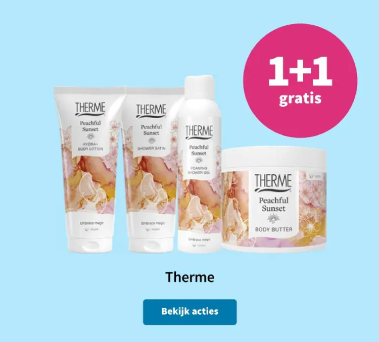 Promotie: Peachful Sunset