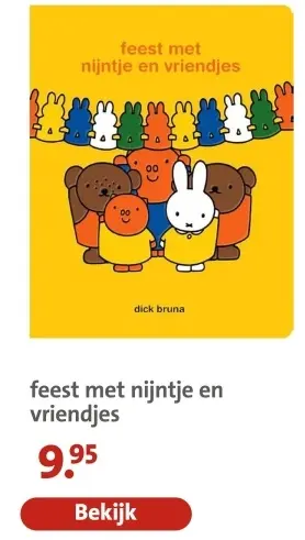 Aanbieding: feest met nijntje en vriendjes