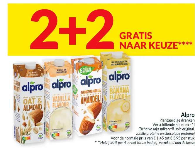 Promotie: Plantaardige dranken