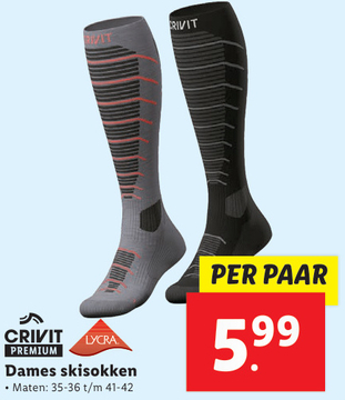 Aanbieding: Dames skisokken