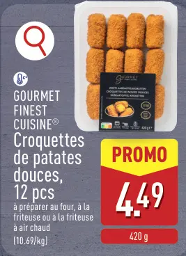 Offre: Croquettes de patates douces, 12 pcs