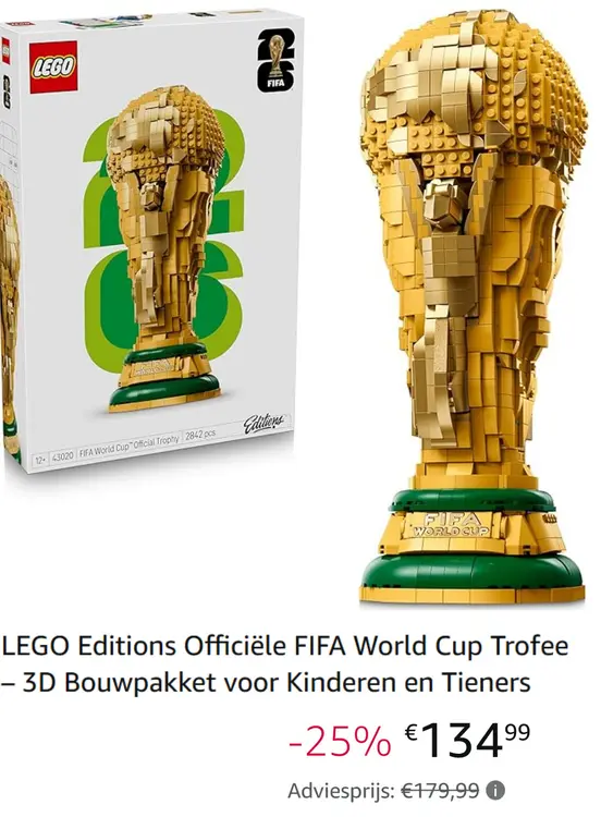 Aanbieding: FIFA World Cup Official Trophy