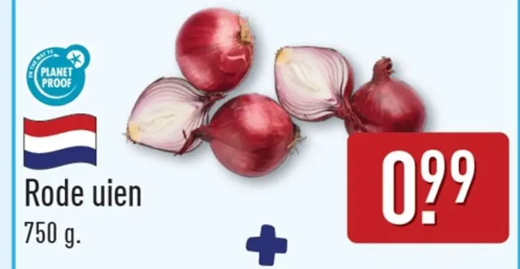 Aanbieding: Rode uien