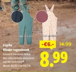 Aanbieding: Kinder regenbroek