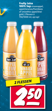 Aanbieding: Fruity Juice 100% Sap