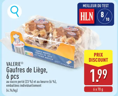Offre: Gaufres de Liège