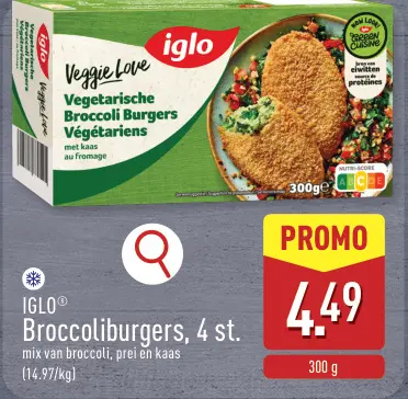 Promotie: Broccoliburgers