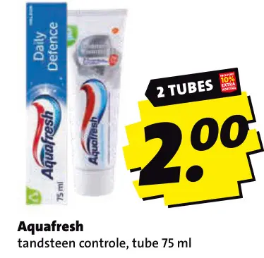 Aanbieding: Tandpasta