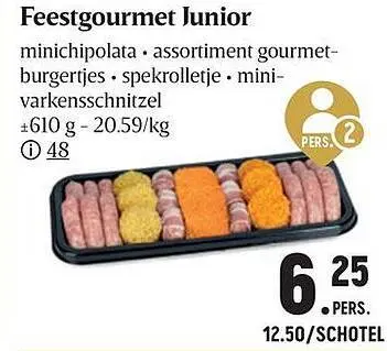 Promotie: Feestgourmet Junior
