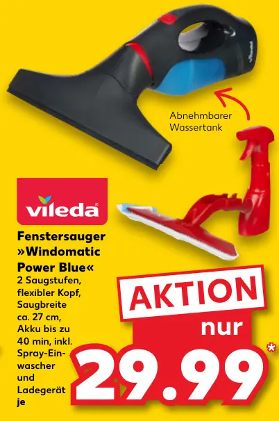 Aanbieding: Fenstersauger Windomatic Power Blue