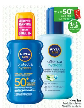 Offre: Nivea Sun Produits solaires Variétés au choix