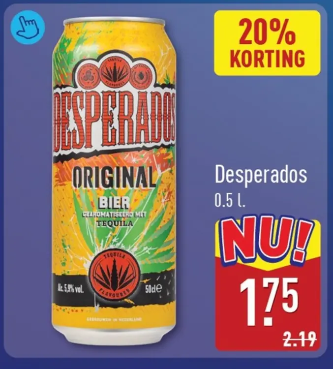 Aanbieding: Desperados Original Bier