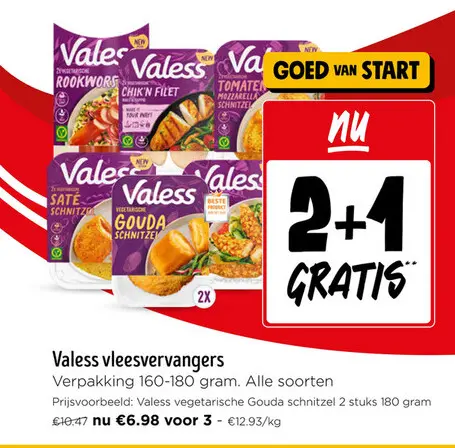 Promotie: Valess vleesvervangers