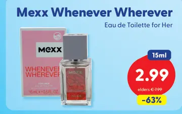 Aanbieding: Mexx Whenever Wherever