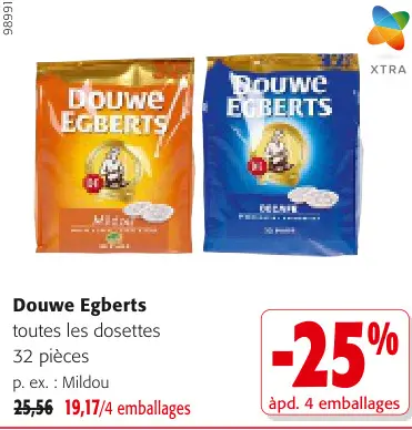 Offre: toutes les dosettes