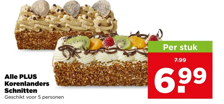 Aanbieding: Alle PLUS Korenlanders Schnitten