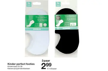 Aanbieding: Kinder perfect footies