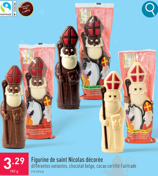 Offre: Figurine de saint Nicolas décorée