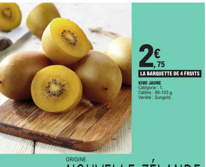 Offre: Kiwi jaune