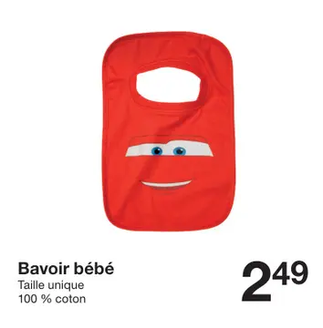 Offre: Bavoir bébé