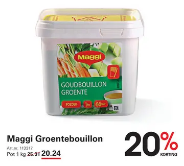 Aanbieding: Maggi Groentebouillon