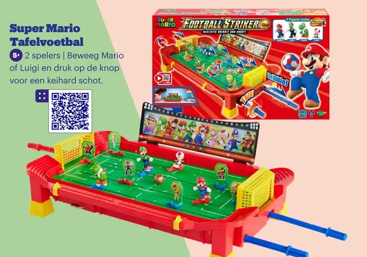 Promotie: Super Mario Tafelvoetbal