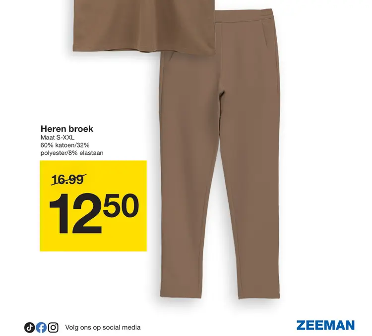Aanbieding: Heren broek
