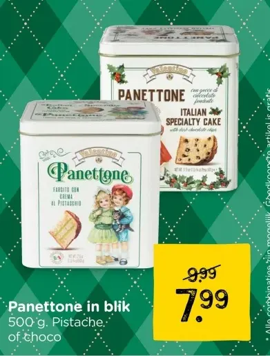 Aanbieding: Panettone in blik