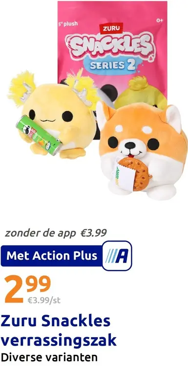 Promotie: Snackles verrassingszak