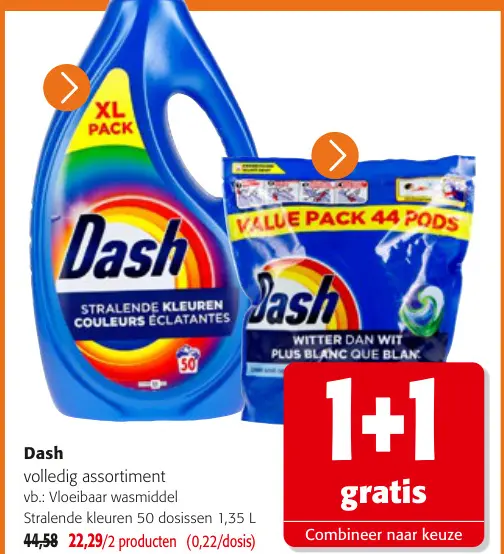 Promotie: Wasmiddel