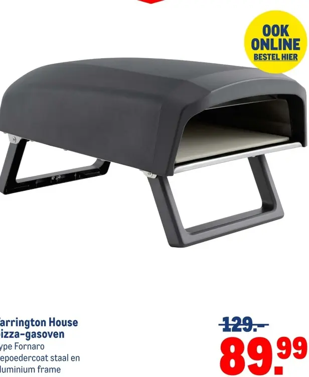 Aanbieding: Farrington House Pizza-gasoven