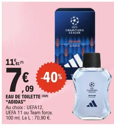 Offre: Eau de toilette