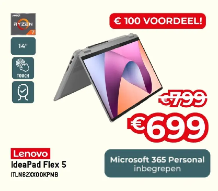 Promotie: IdeaPad Flex 5