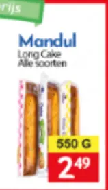 Aanbieding: Mandul Long Cake