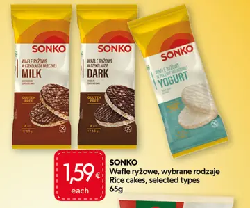 Aanbieding: Wafle ryżowe, wybrane rodzaje
