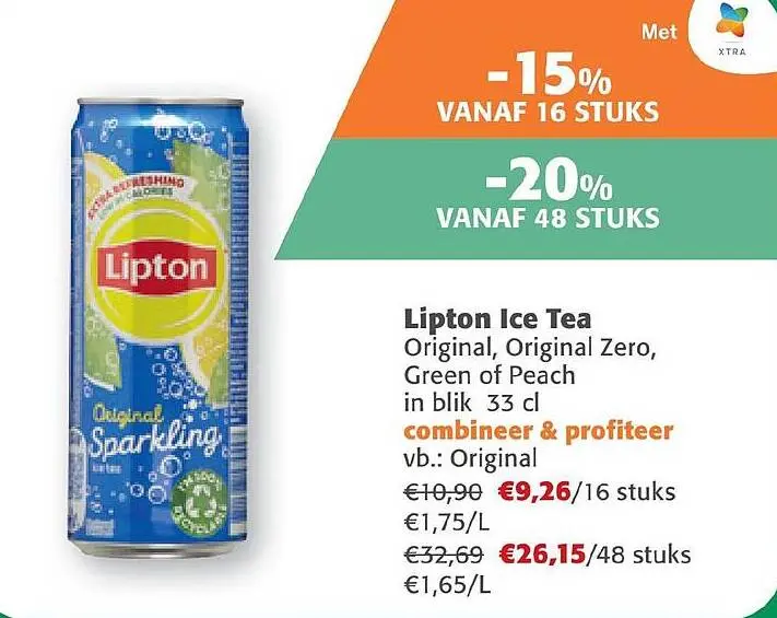 Aanbieding: Lipton Ice Tea