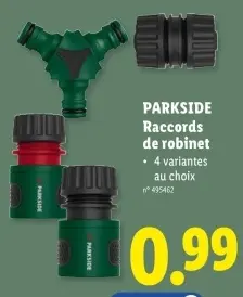 Offre: Raccords de robinet