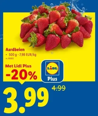 Promotie: Aardbeien