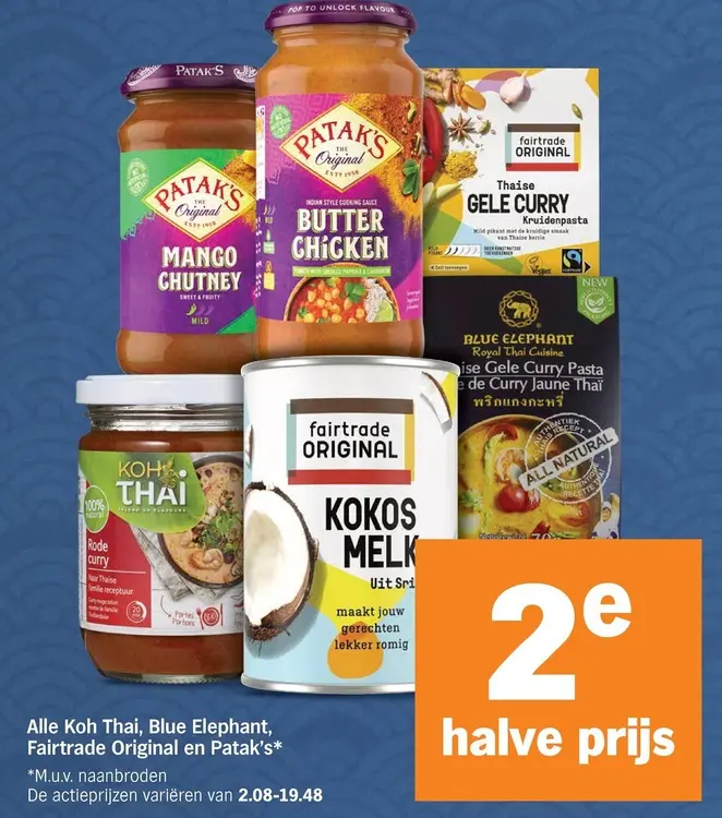 Aanbieding: Aziatische sauzen en kokosmelk
