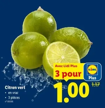 Offre: Citron vert