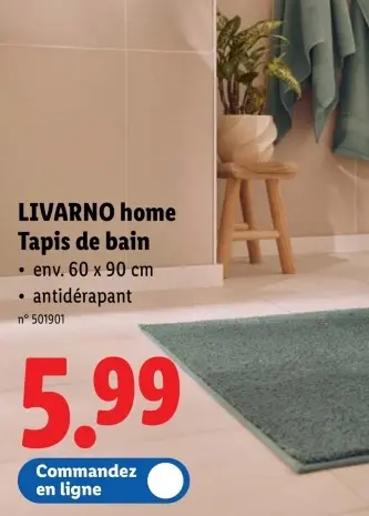 Offre: Tapis de bain