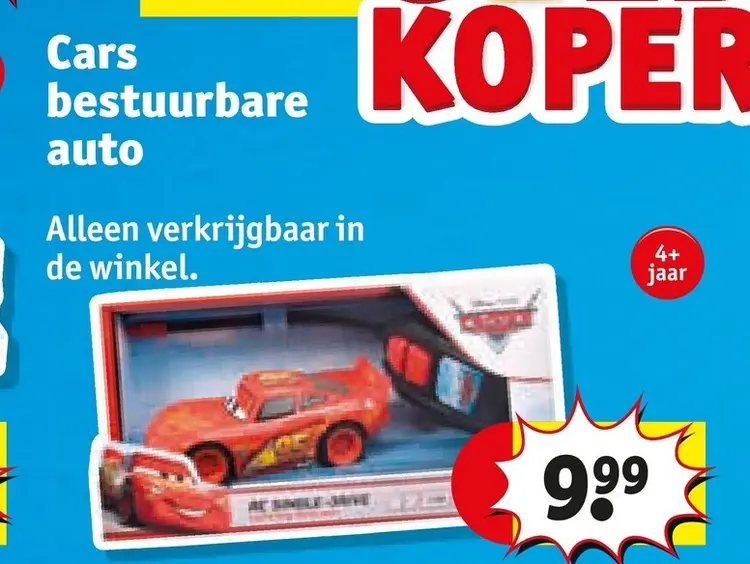 Aanbieding: Cars bestuurbare auto